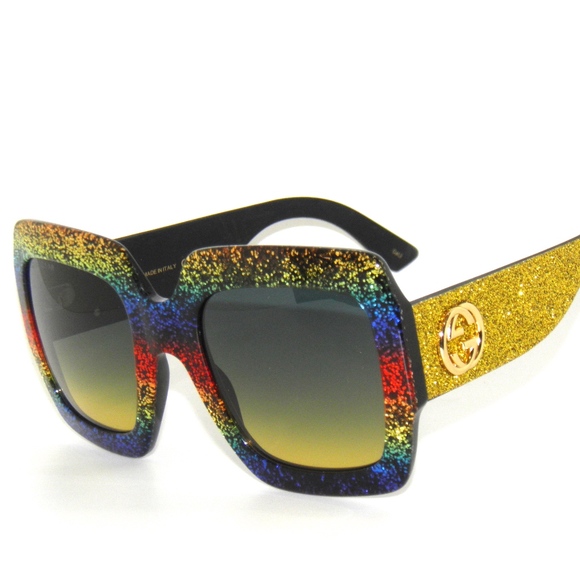 gucci multicolor sunglasses